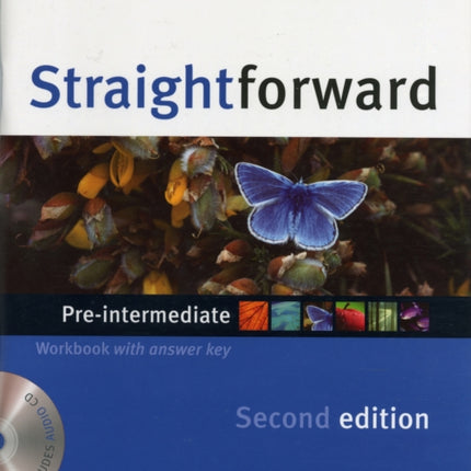 Straightforward 2nd Edition PreIntermediate Level Workbook with key  CD Pack