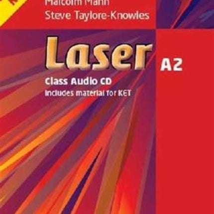 Laser 3rd edition A2 Class Audio CD x1