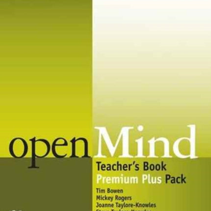 openMind 2nd Edition AE Level 1 Teachers Book