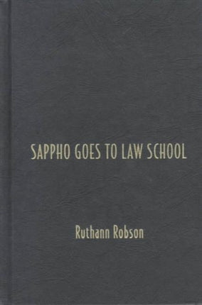 Sappho Goes to Law School