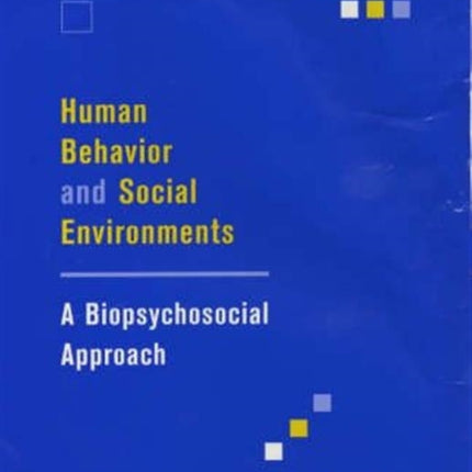Human Behavior and Social Environments
