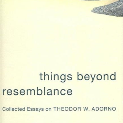 Things Beyond Resemblance: Collected Essays on Theodor W. Adorno