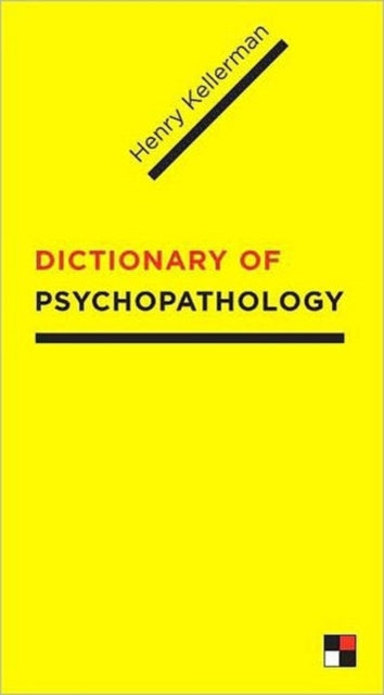 Dictionary of Psychopathology