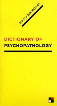 Dictionary of Psychopathology