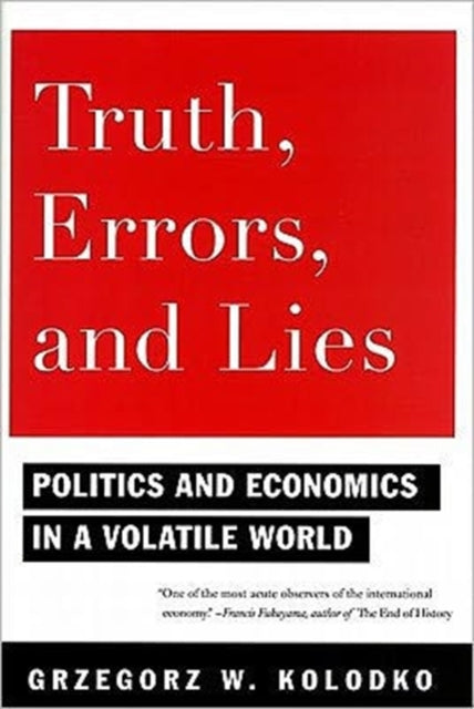 Truth Errors and Lies