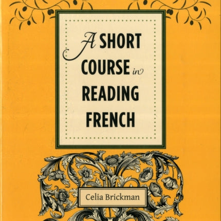 A Short Course in Reading French