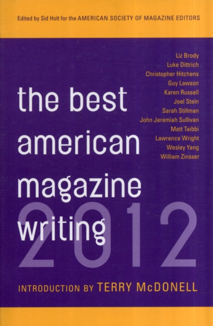 The Best American Magazine Writing 2012