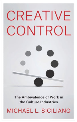 Creative Control The Ambivalence of Work in the
