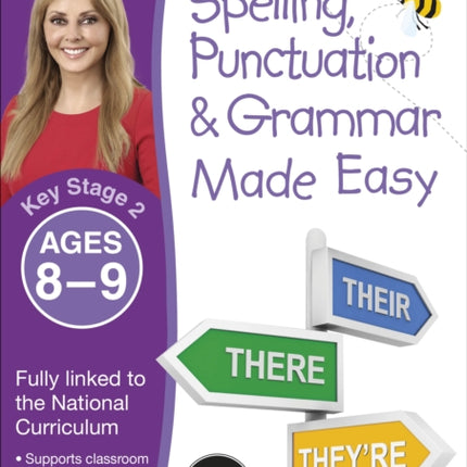 Spelling, Punctuation & Grammar Made Easy, Ages 8-9 (Key Stage 2): Supports the National Curriculum, English Exercise Book