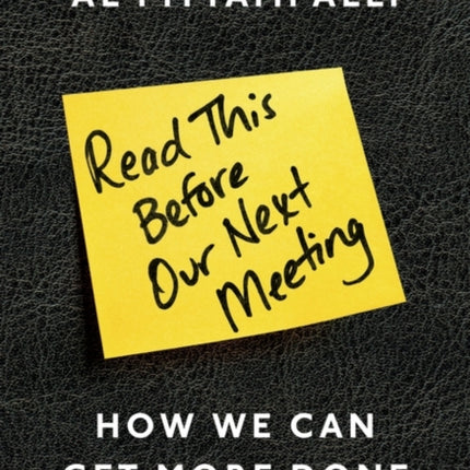 Read This Before Our Next Meeting