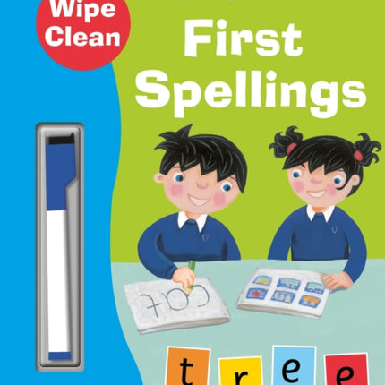 Wipe-Clean First Spellings: Start School with Topsy and Tim