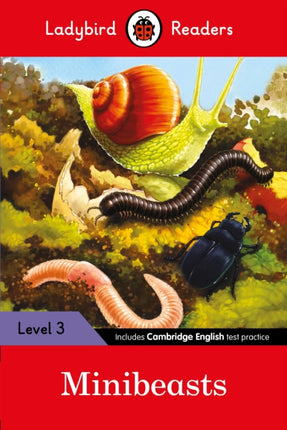 Ladybird Readers Level 3  Minibeasts ELT Graded