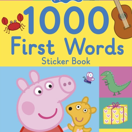 Peppa Pig: 1000 First Words Sticker Book