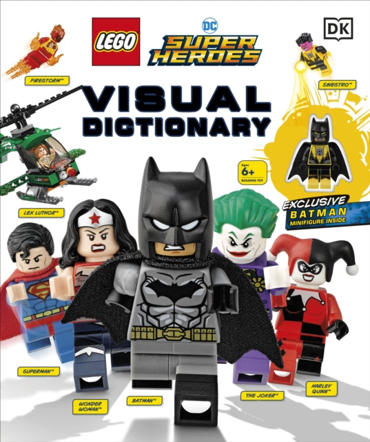 LEGO DC Comics Super Heroes Visual Dictionary: With Exclusive Yellow Lantern Batman Minifigure