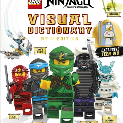 LEGO NINJAGO Visual Dictionary New Edition: With Exclusive Teen Wu Minifigure