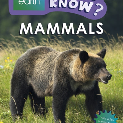 Do You Know? Level 3 – BBC Earth Mammals