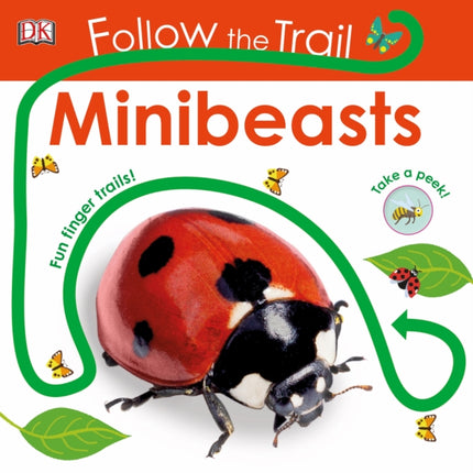 Follow the Trail Minibeasts: Take a Peek! Fun Finger Trails!