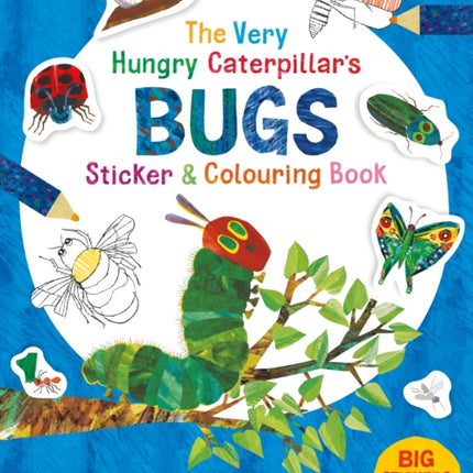 The Very Hungry Caterpillar's Bugs Sticker and Colouring Book