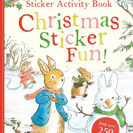 Peter Rabbit Christmas Fun Sticker Activity Book