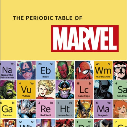 The Periodic Table of Marvel