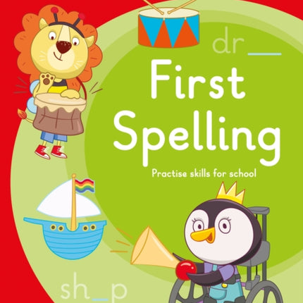 First Spelling: A Learn with Ladybird Activity Book 5-7 years: Ideal for home learning (KS1)