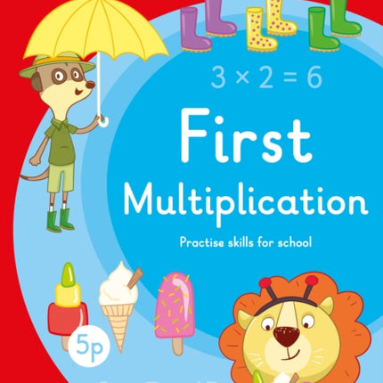 First Multiplication: A Learn with Ladybird Activity Book 5-7 years: Ideal for home learning (KS1)