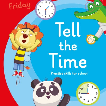 Tell the Time: A Learn with Ladybird Activity Book 5-7 years: Ideal for home learning (KS1)