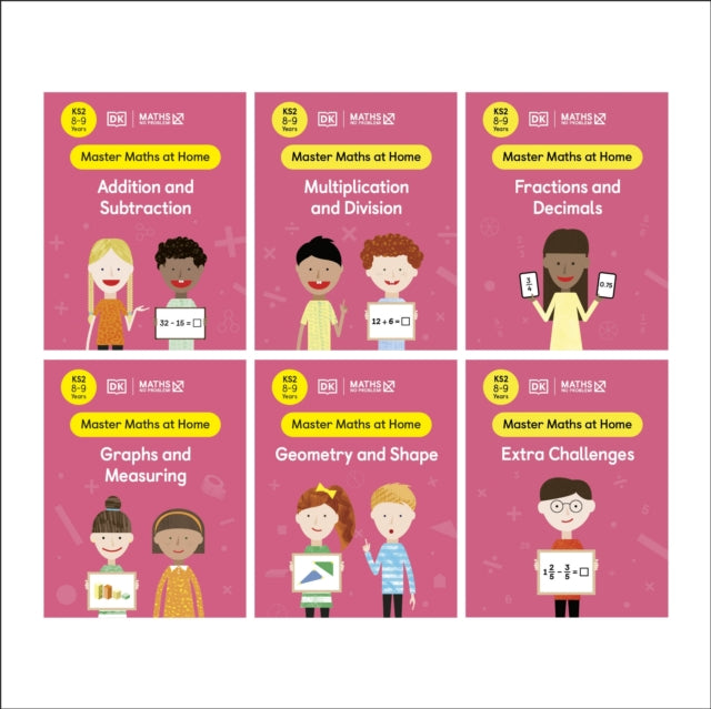 Maths  No Problem Collection of 6 Workbooks Ages 89 Key Stage 2