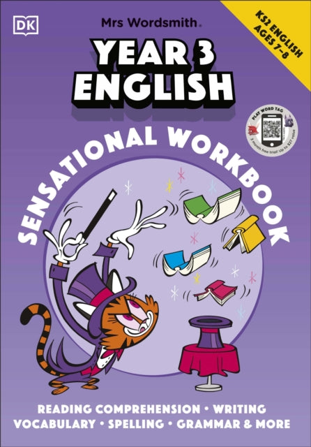 Mrs Wordsmith Year 3 English Sensational Workbook, Ages 7–8 (Key Stage 2): + 3 Months of Word Tag Video Game