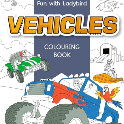 Fun With Ladybird: Colouring Book: Vehicles