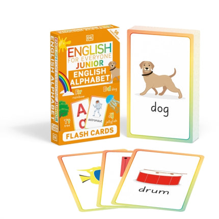 English for Everyone Junior English Alphabet Flash Cards