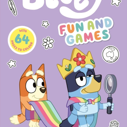 Bluey: Fun and Games: A Colouring Book: Official Colouring Book