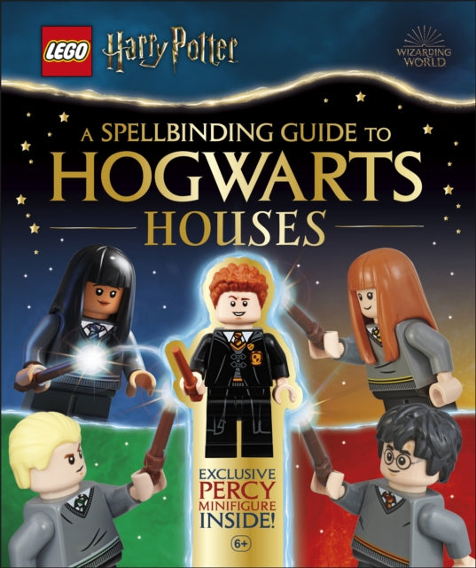 LEGO Harry Potter A Spellbinding Guide to Hogwarts Houses: With Exclusive Percy Weasley Minifigure