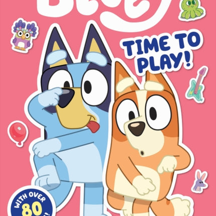 Bluey: Time to Play Sticker Activity