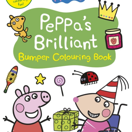 Peppa Pig: Peppa's Brilliant Bumper Colouring Book