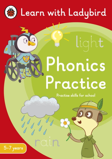 Phonics Practice A Learn with Ladybird Activity Book 57 years