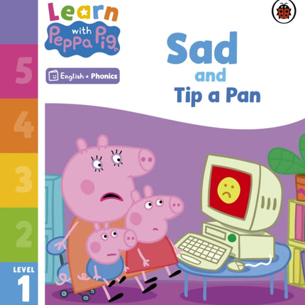 Learn with Peppa Phonics Level 1 Book 2  Sad and