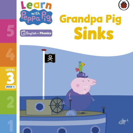 Learn with Peppa Phonics Level 3 Book 6  Grandpa