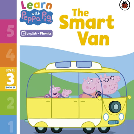 Learn with Peppa Phonics Level 3 Book 14 – The Smart Van (Phonics Reader)