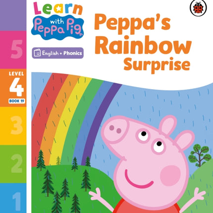 Learn with Peppa Phonics Level 4 Book 19 – Peppa’s Rainbow Surprise (Phonics Reader)