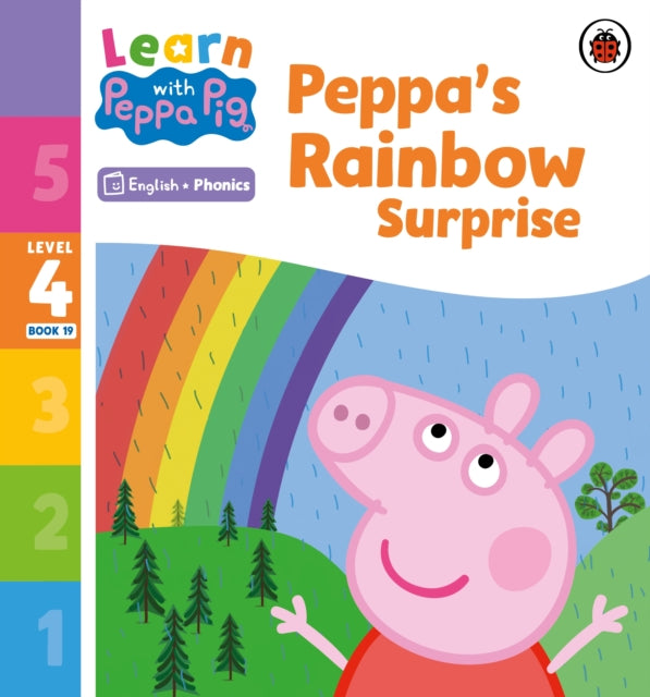 Learn with Peppa Phonics Level 4 Book 19 – Peppa’s Rainbow Surprise (Phonics Reader)