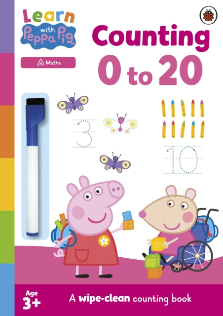 Learn with Peppa: Counting 0–20: Wipe-Clean Activity Book