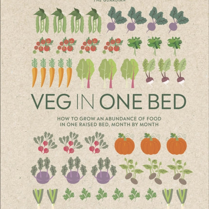 Veg in One Bed New Edition: How to Grow an Abundance of Food in One Raised Bed, Month by Month