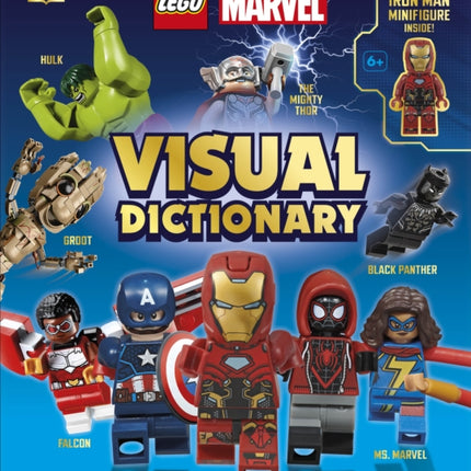 LEGO Marvel Visual Dictionary: With Exclusive LEGO Iron Man Minifigure