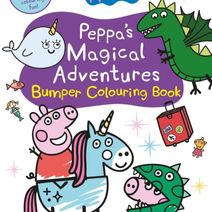 Peppa's Magical Adventures Bumper Colouring Book