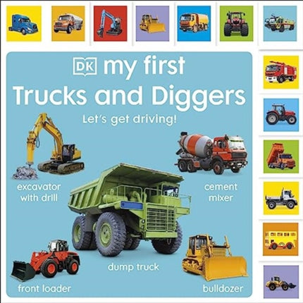 My First Trucks and Diggers Lets Get Driving