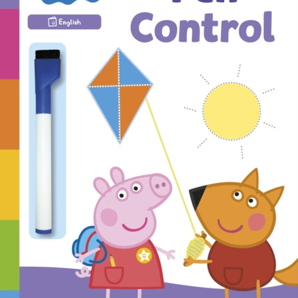 Learn with Peppa Pen Control wipeclean activity book