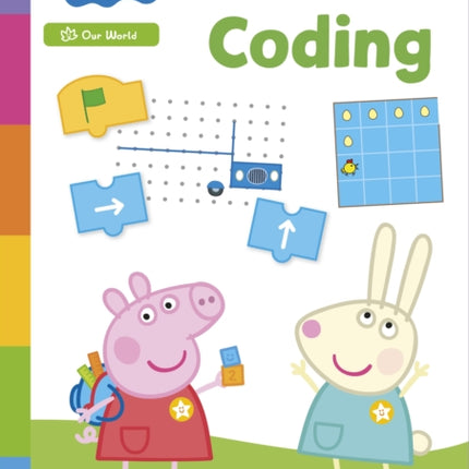 Learn with Peppa First Coding sticker activity book