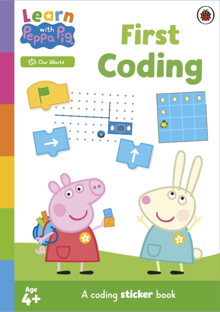 Learn with Peppa First Coding sticker activity book