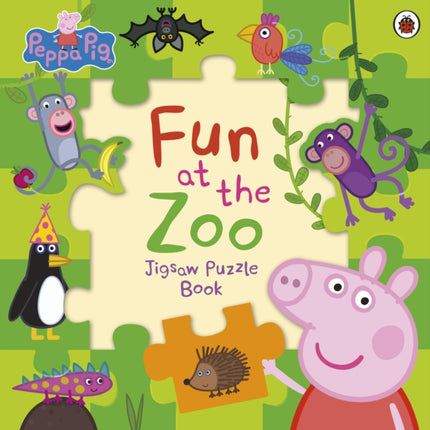 Peppa Pig Fun at the Zoo Jigsaw Puzzle Book